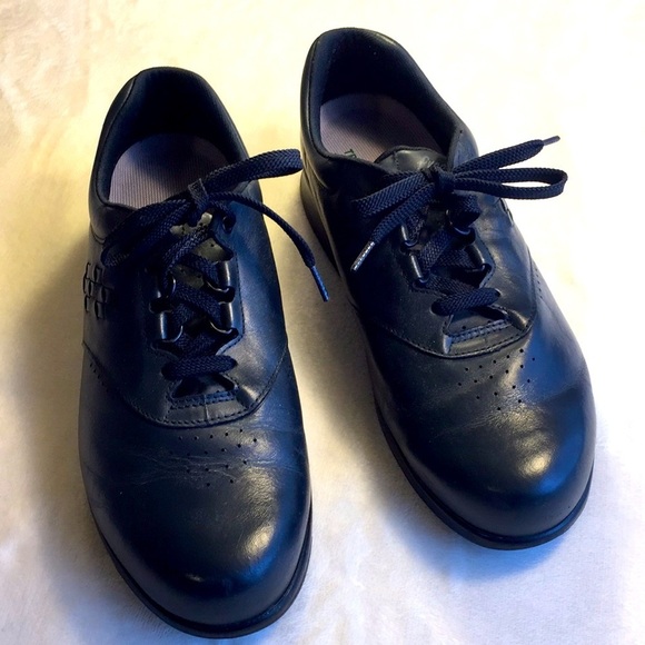 SAS Women Sz 10W Tripad Comfort Free Time Woven Sides Black Very Good Condition - Picture 1 of 10